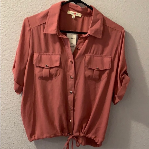 Canyon Rose collared blouse - Picture 2 of 2